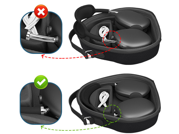 Amazon.com: Supmay Smart Case for Apple AirPods Max Wireless