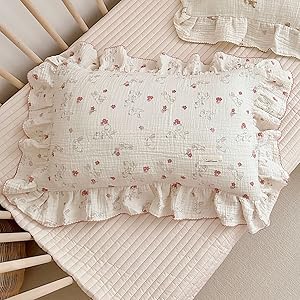 floral toddler pillow case