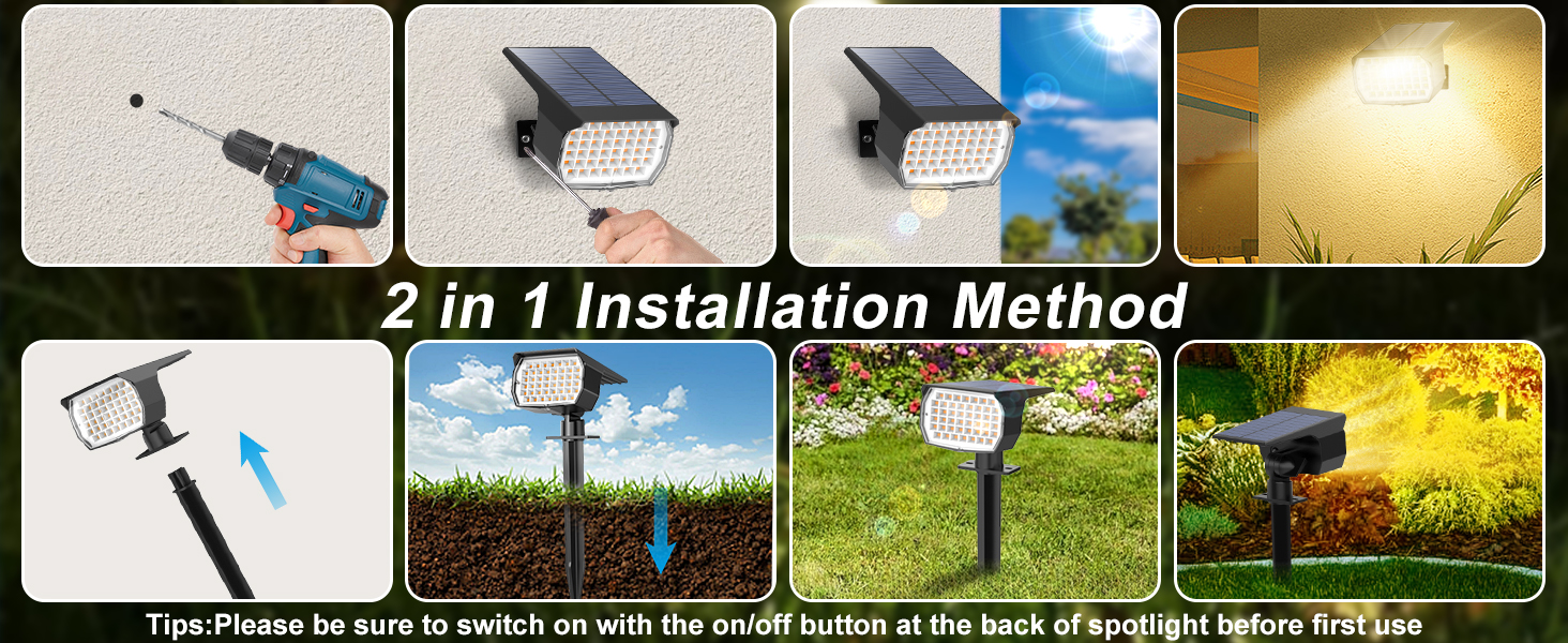 outdoor solar lights for yard