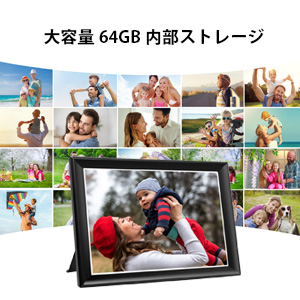 Amazon.co.jp: 64GB FRAMEO デジタルフォトフレーム11 