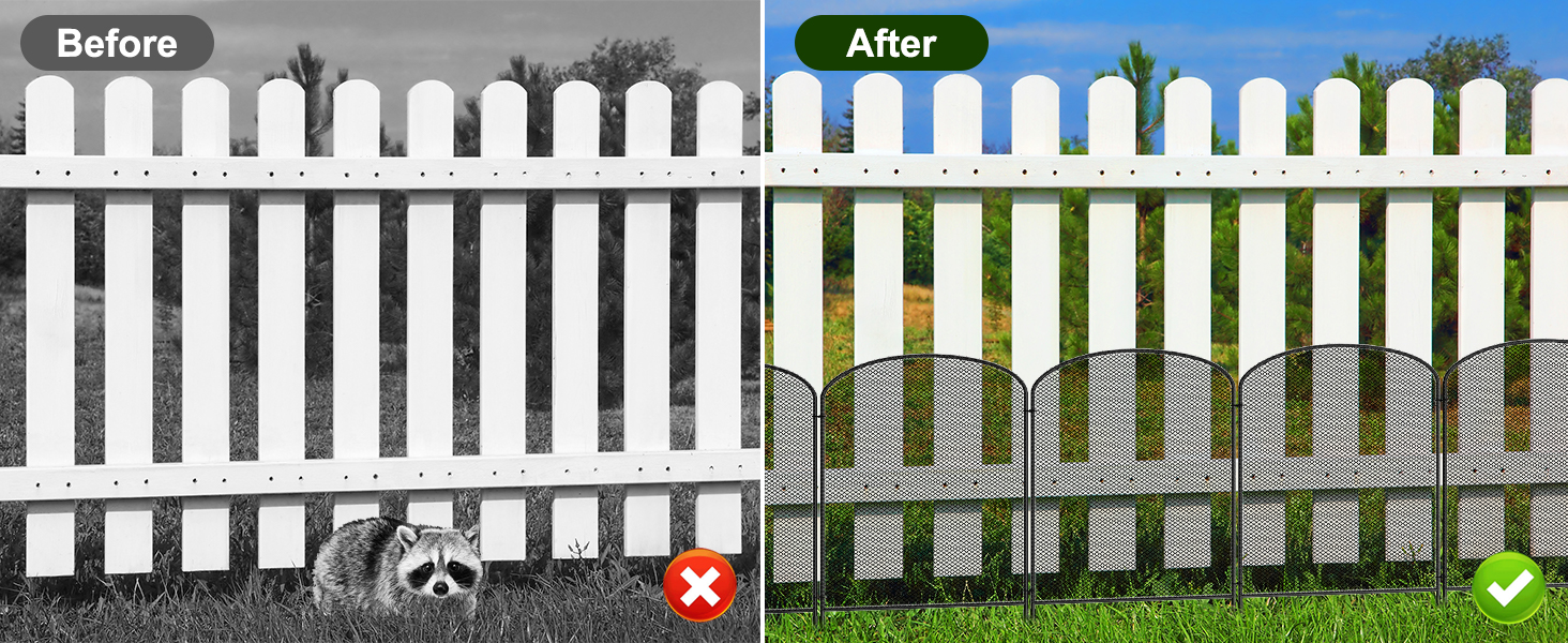 garden fence animal barrier