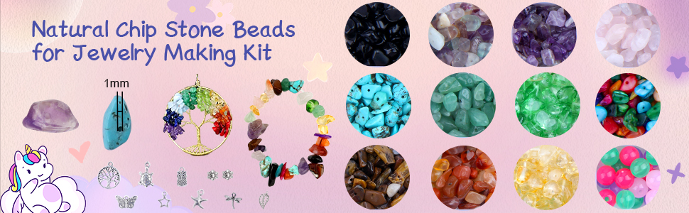 Irregular Chip Beads