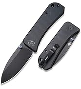 WeKnife Banter Pocket Knife for EDC, Ben Petersen Folding Knife with 2.9”S35VN Blade, Titanium Th...
