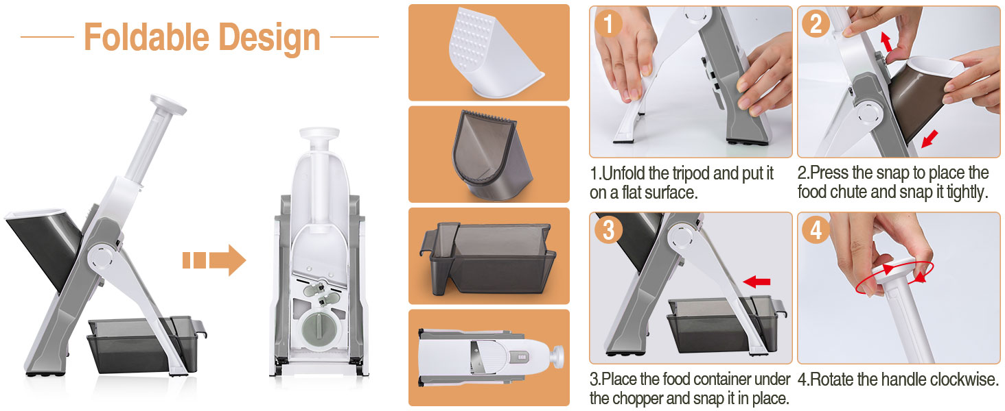 Safe Mandoline Slicer
