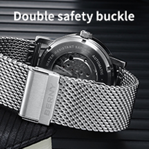 Double safety buckle