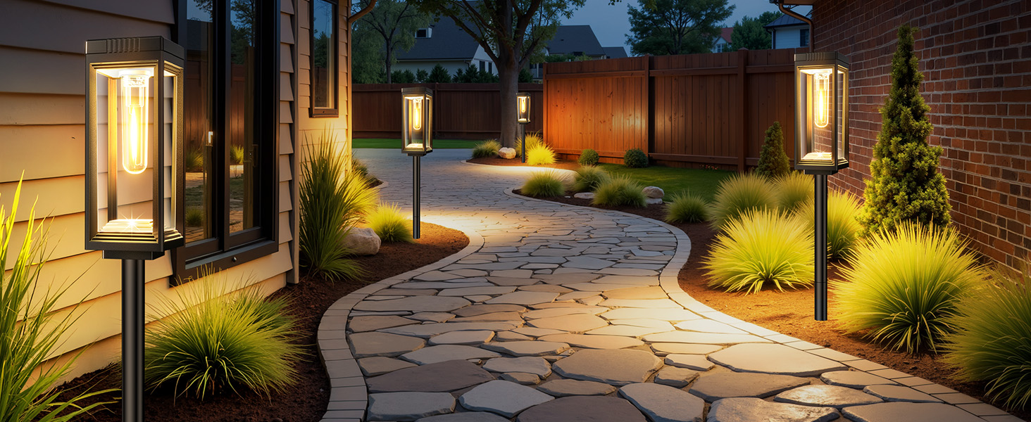 Solar Walkway Lights Outdoor
