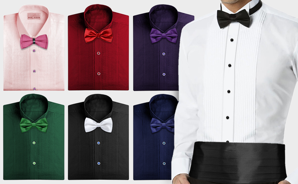 shirt studs for mens tuxedo shirt black red green pink purple