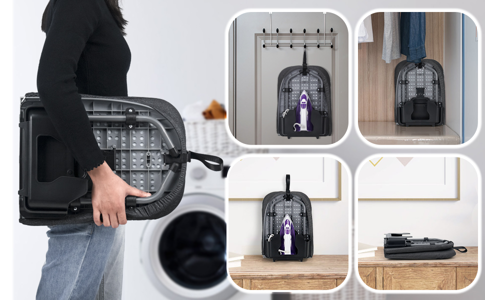 foldable tabletop ironing board