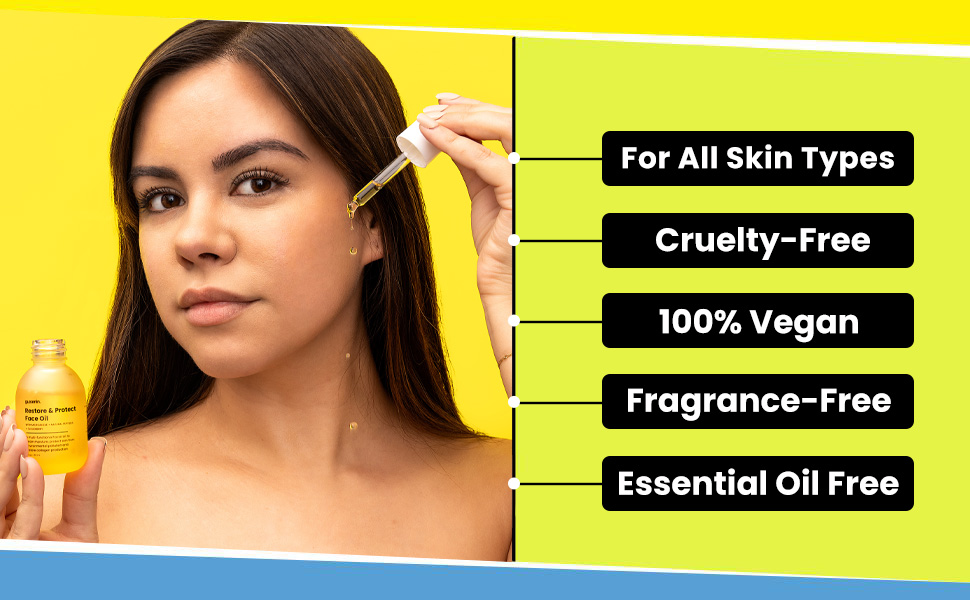 Gleamin Face Oil Face Oil with Microalgae, Peptides and