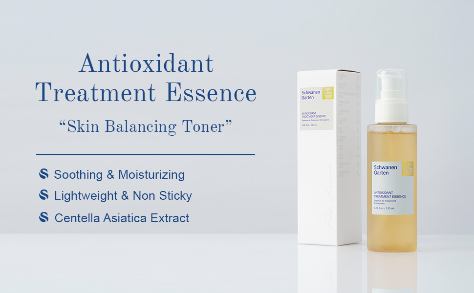 Antioxidant Treatment Essence, Schwanen Garten, wrinkle, anti aging, Toner
