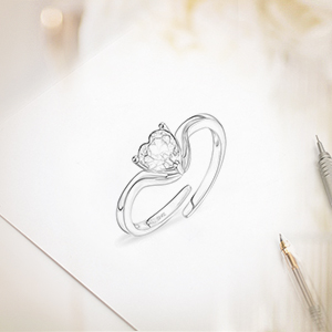Buchstabe Ring 