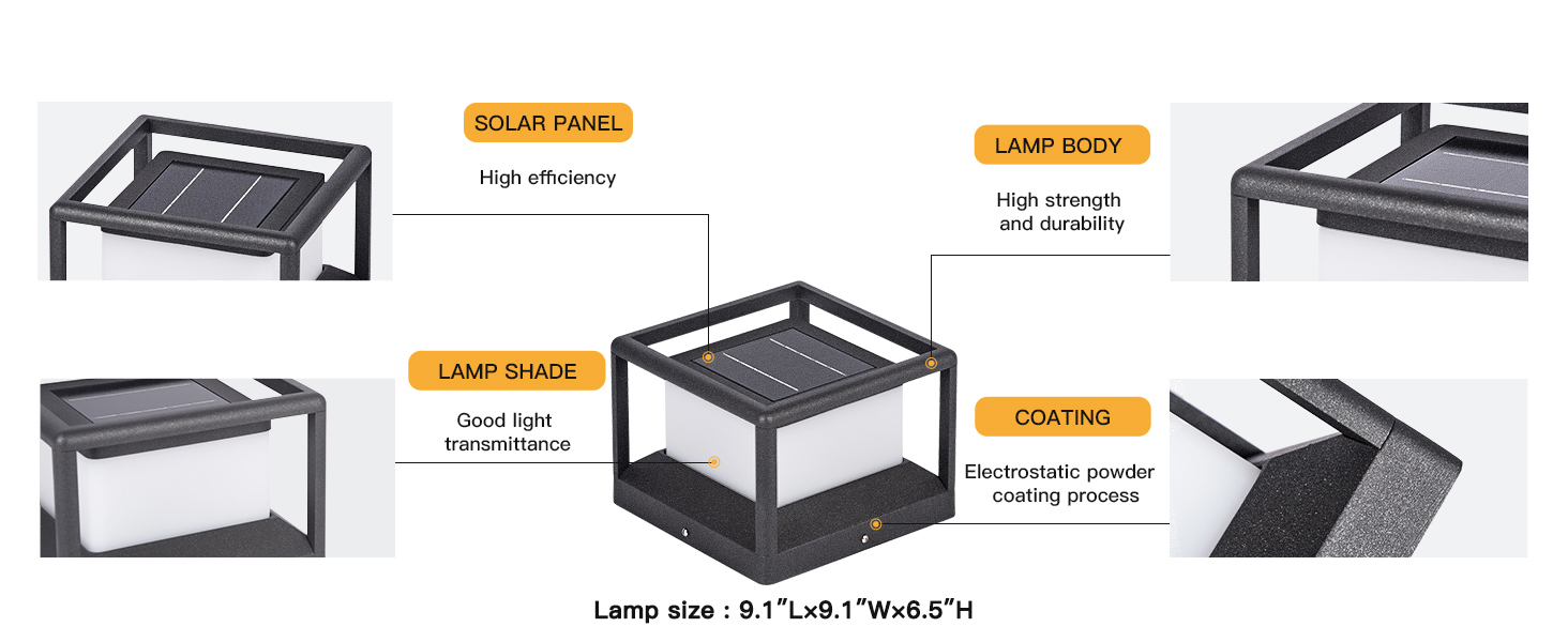 post solar light