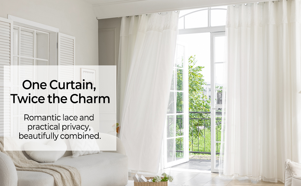 one curtain, Twice th Charm