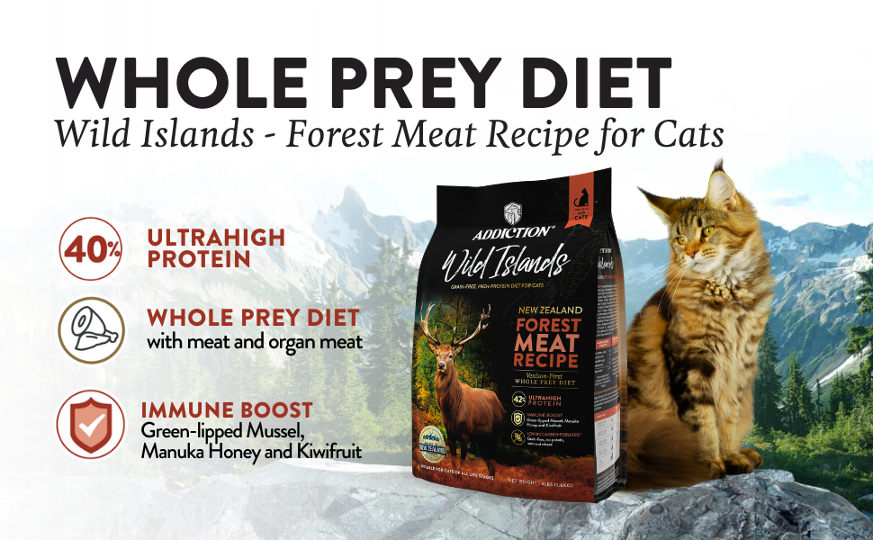 Amazon.com : Addiction Wild Islands Forest Meat Dry Cat Food