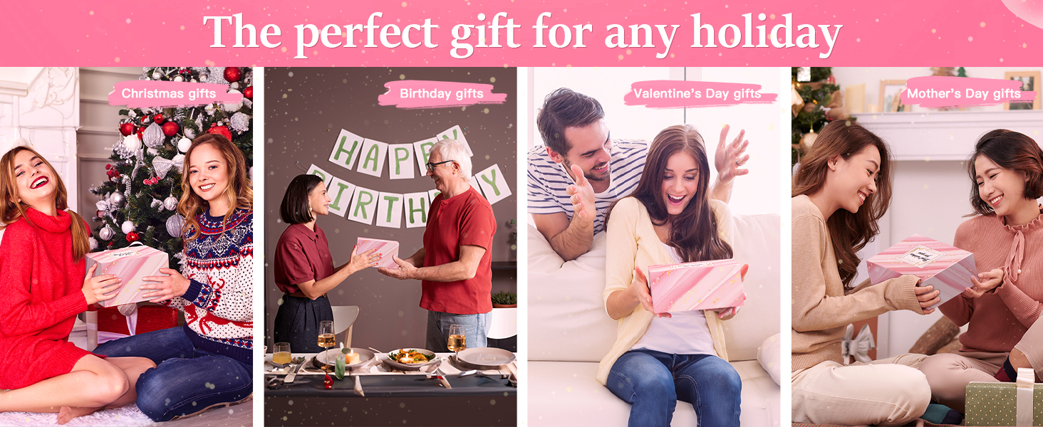 Gifts for Women, 10pcs Unique Birthday Gifts for Women, Mom