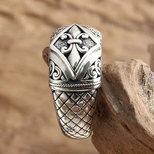 Novica Handmade Indonesian Sterling Silver Domed Ring women jewelry fashion accessory gifts her mom