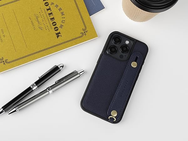 Amazon.co.jp: HANATORA iPhone14 ケース 本革 耐衝撃 背面
