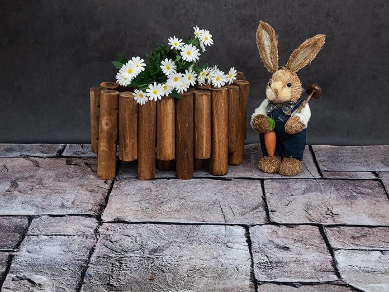 Amazon.com : Kate Photography Floor Mats Vintage Brick Stone