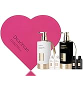 Dear Irean Shampoo and Conditioner Set For Women with Love Gift Box, Fluffy Fragrance Hair Care S...