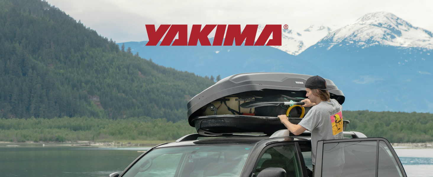 Yakima SkyBox NX XXL 22 Cubic Foot Vehicle Cargo Box for StreamLine Crossbars