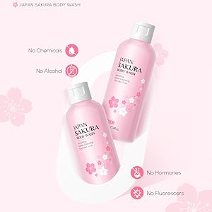 Japanese Cherry Blossom Body Wash 