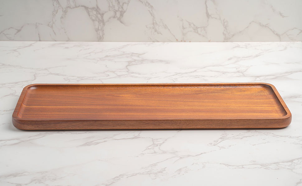 wooden Candle Holder Tray