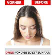 Roxunited Cosmetics haarpoeder haarverdichting 