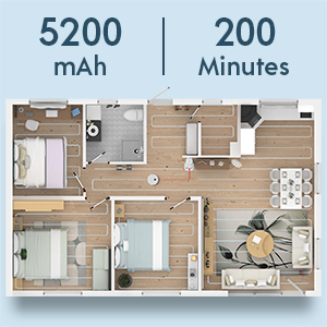 yeedi 3000Pa robot vacuum cleaner disposal station, app alexa google home compatible