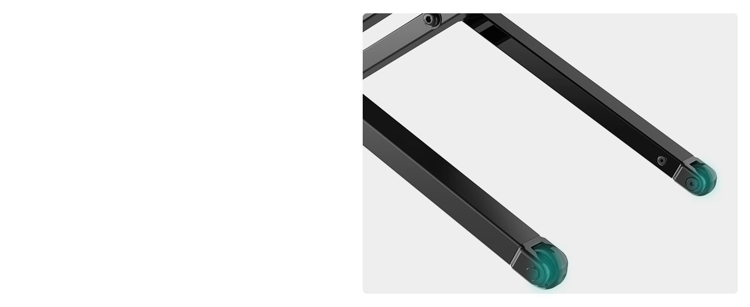 Fenge Standing Desk for Laptop 65×40cm Desktop Sit to Stand Up Desk Conventer Portable Height