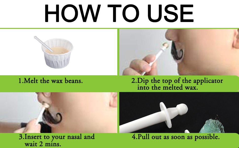 Nose Wax Kit, Nose Waxing Hair Wax Removal for Men Women