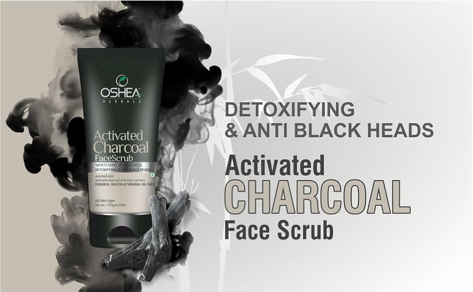 oshea herbals activated charcoal face scrub