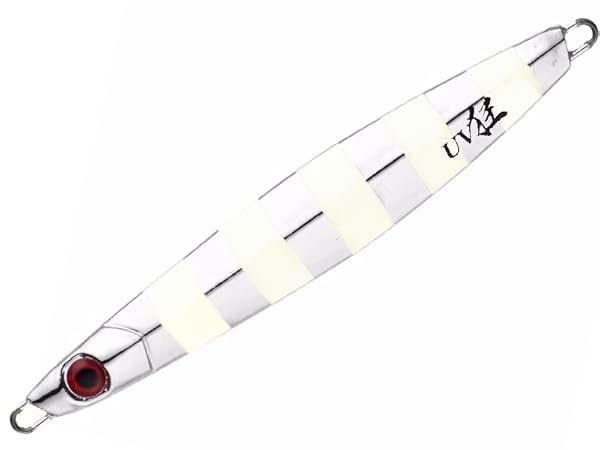 Amazon.co.jp: Allgu メタルジグ 四号 ヨンゴウ UV狂 20g