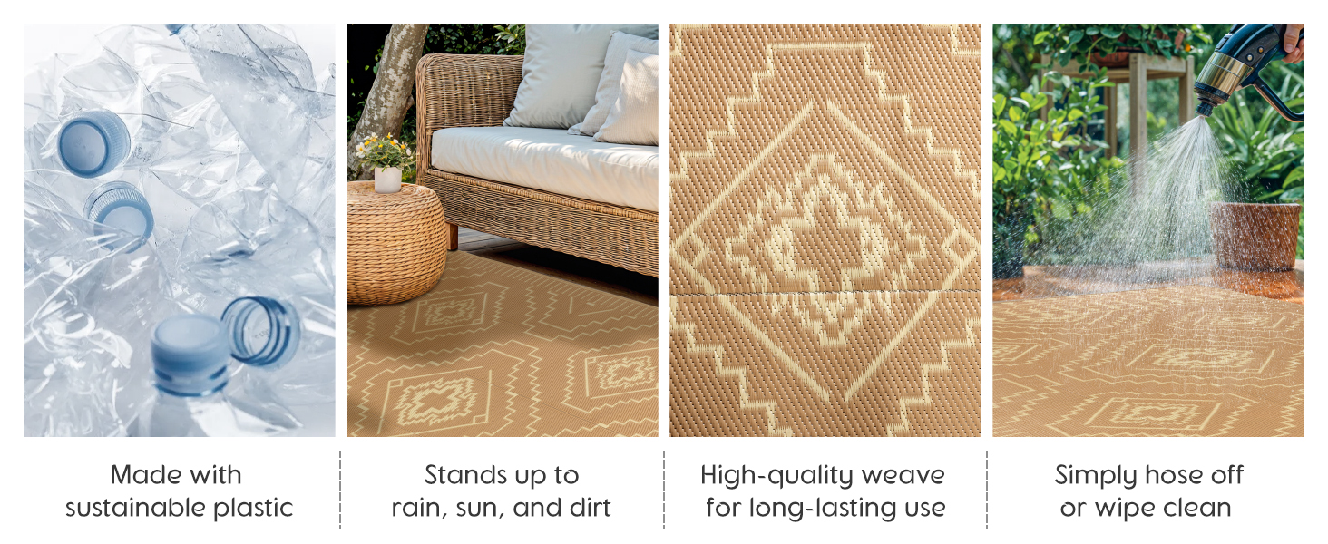 plastic outdoor rug