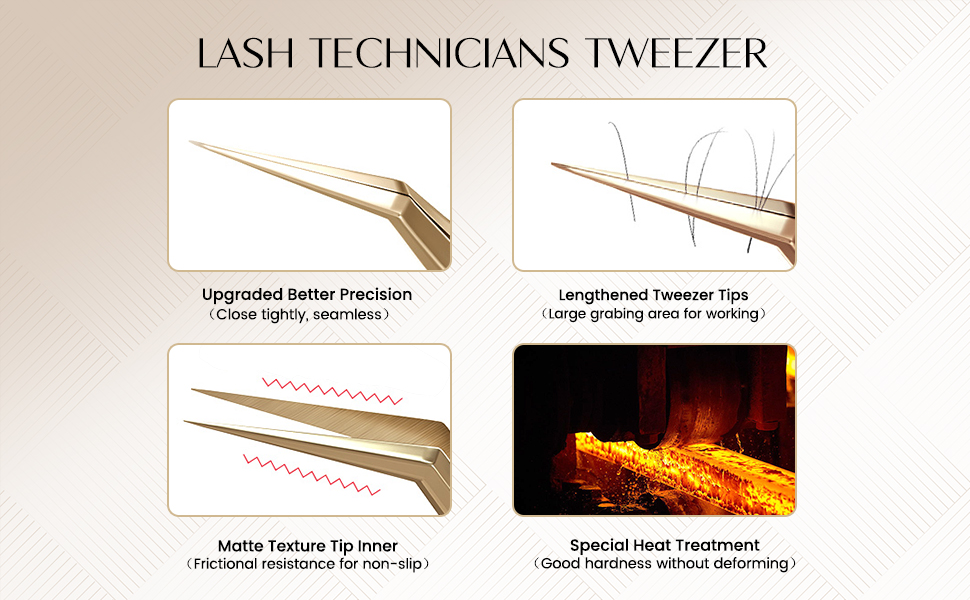 LASH TECHNICIANS TWEEZER