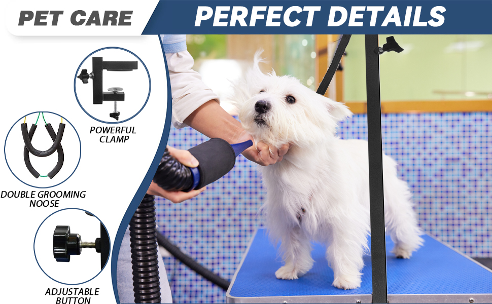 Estleys Dog Grooming Arm, 35.4" Adjustable Pet Grooming