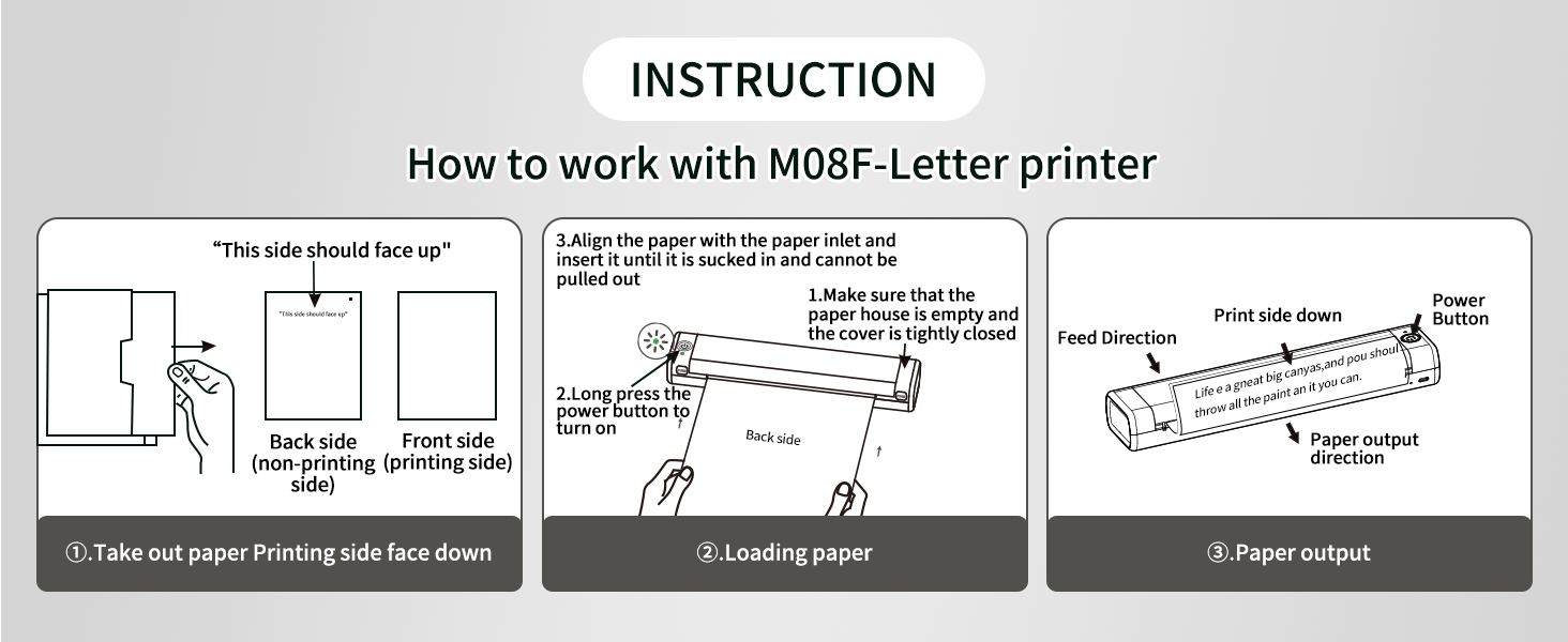 thermal printer paper 8.5 x 11