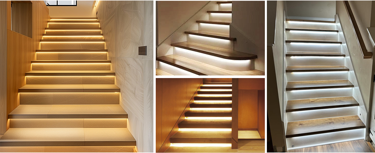 Intelligent Motion Sensor LED Stair Lighting
