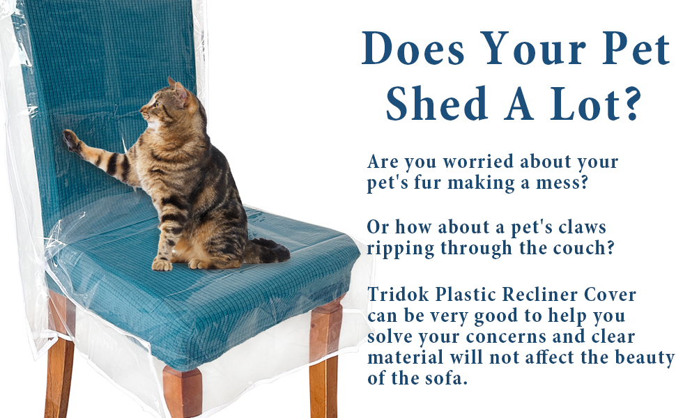 Thick Plastic Chair Covers Protectors Waterproof Plastic