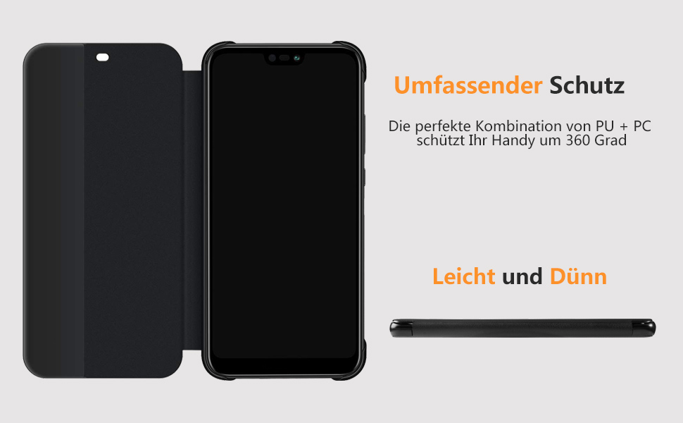 Huawei Mate 20 Lite Smart Cover Einstellungen