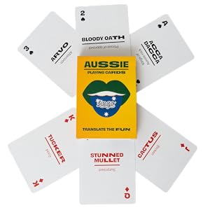 Aussie Lingo Playing Cards