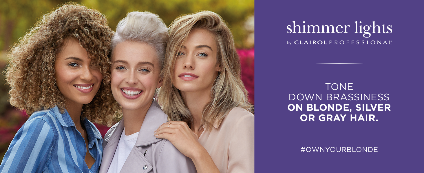 Clairol Professional Shimmer Lights Purple Shampoo, 8 fl. Oz