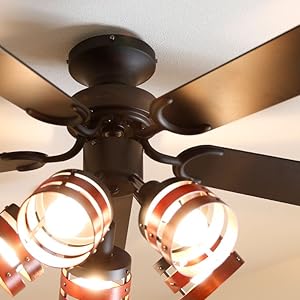 Amazon.co.jp : LOWYA ロウヤ 照明 シーリングファンライト