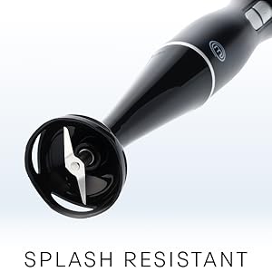 Splash guard close up