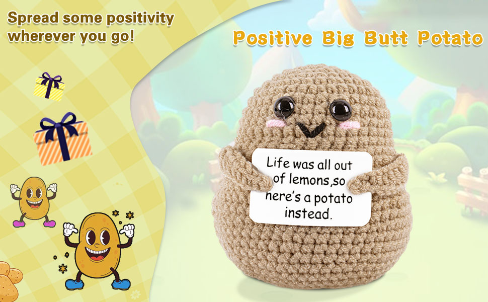 Positive Funny Potato
