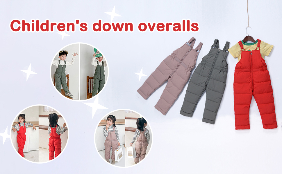 Winter Warm Snow Trousers Romper