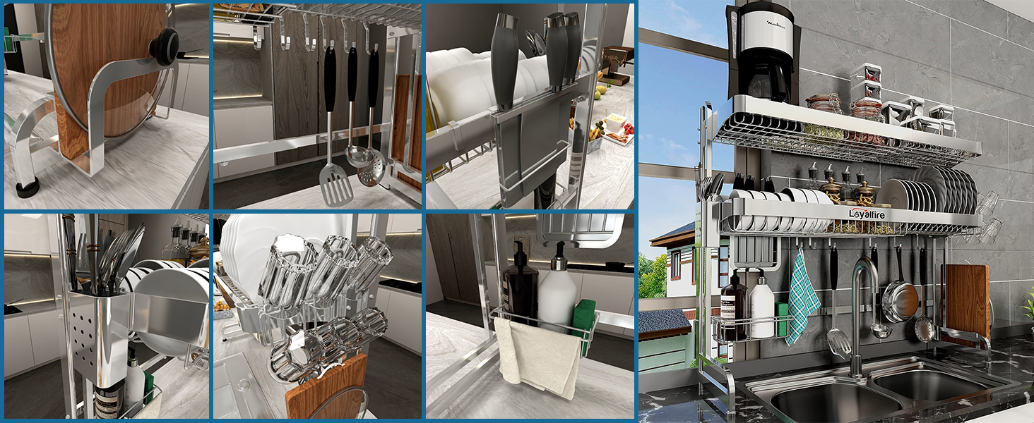 Over Sink Dish Rack