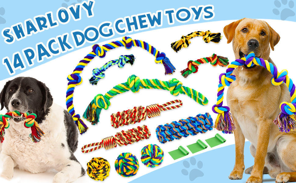 XL Dog Chew Toys for Aggressive Chewers Large Breed
