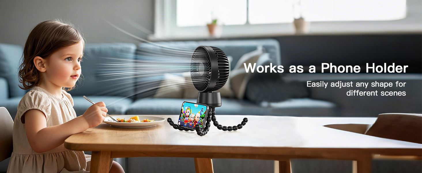 Works as a Phone Holder