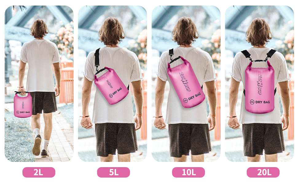 dry bag pink 4