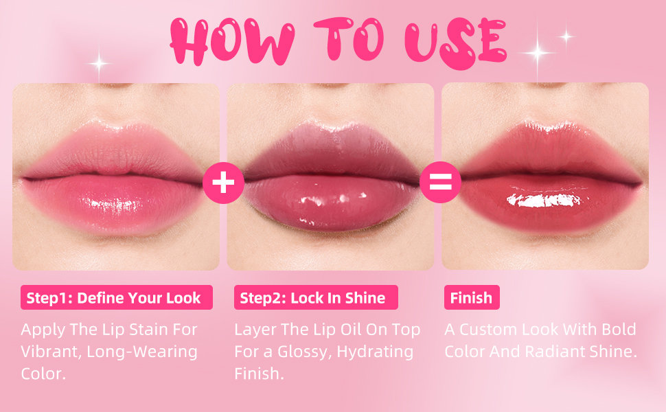 lip stain & lip oil